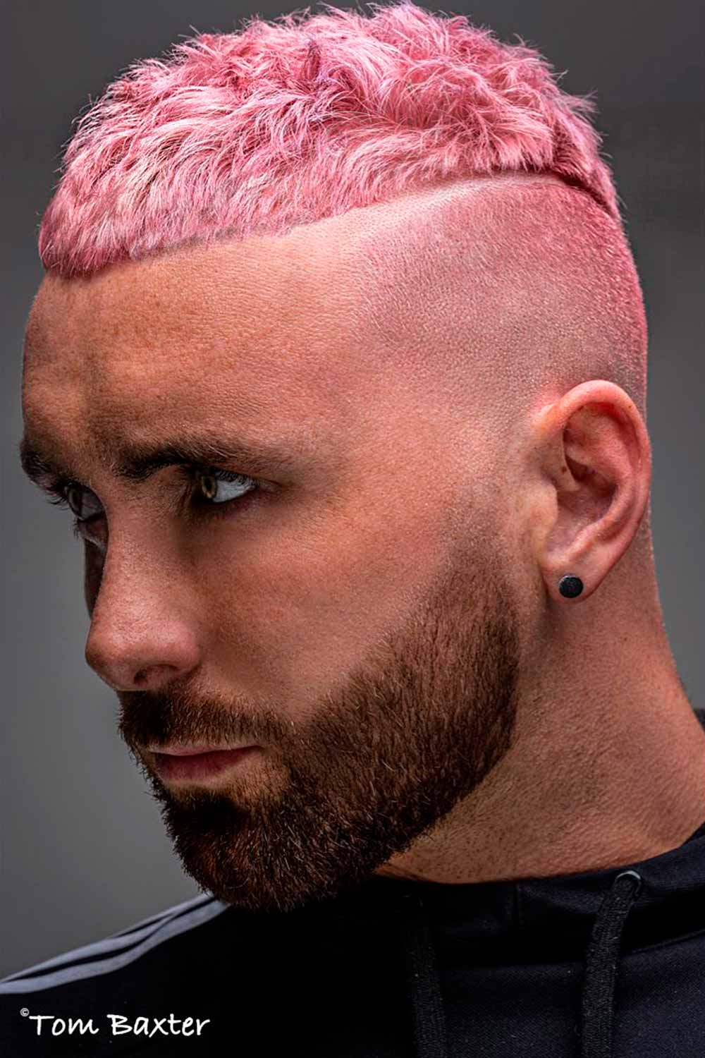 Pink Crew Cut #typesofhaircuts #typesofhaircutsformen #typesofmenshaircuts #haircutnames