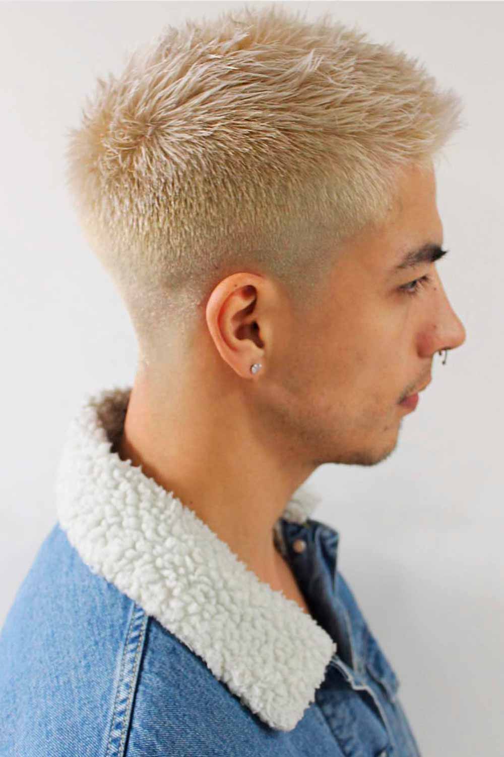 Mens short blonde haircuts