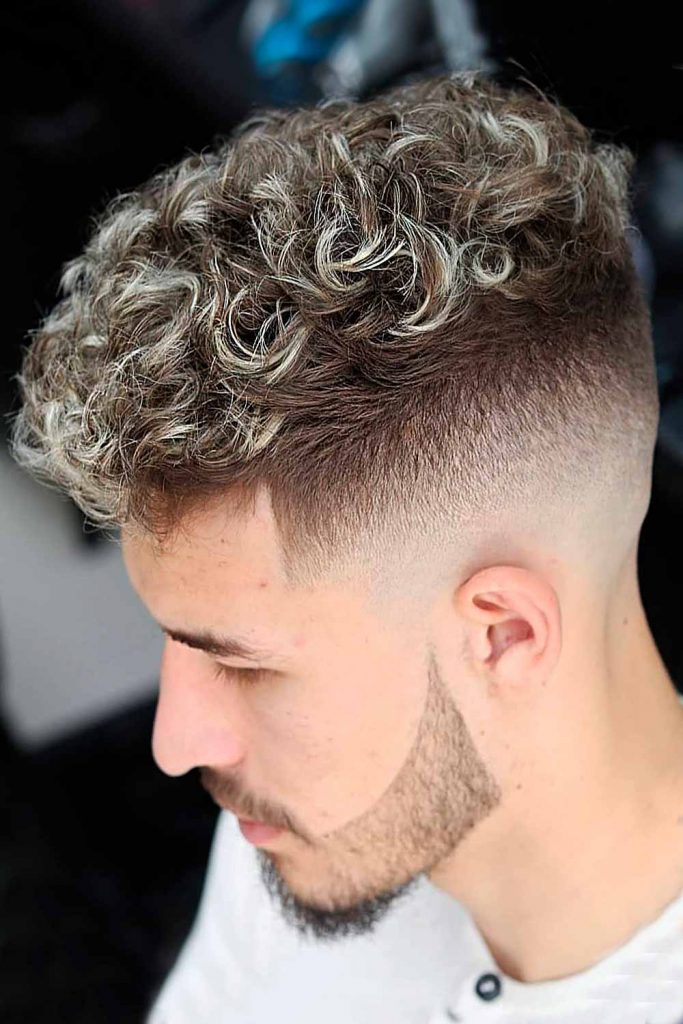 Undercut Curly Hair Fade #undercutfade #undercut #fade #fadedundercut