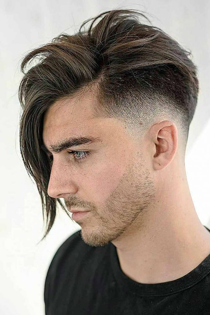 Undercut Low Fade Haircut Long Bang #undercutfade #undercut #fade #fadedundercut