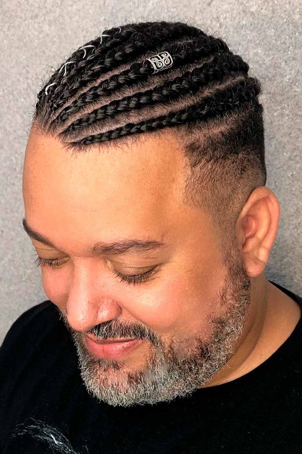 Viking Cornrows With Beads #braidsformen #manbraid #manbraidstyles #mensbraids