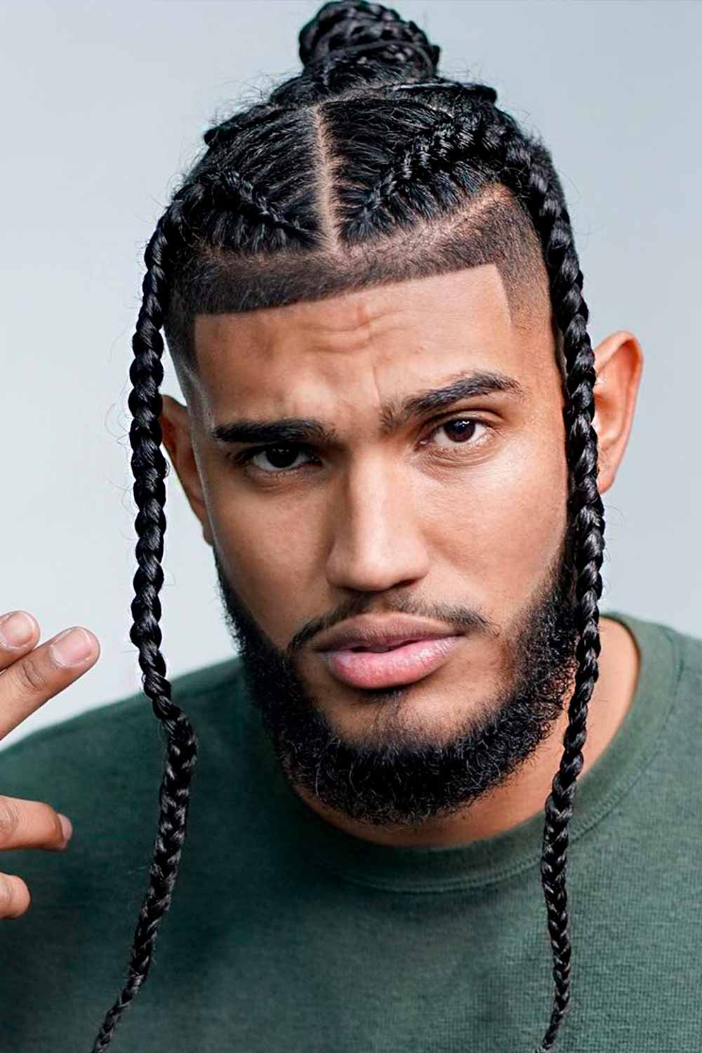 Top 48 image braids for men with long hair 