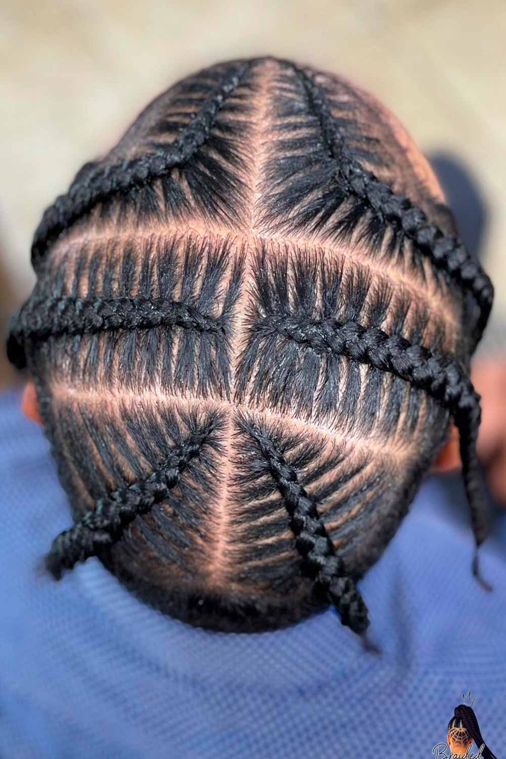 Pop Smoke Braids Men #braidsformen #manbraid #manbraidstyles #mensbraids