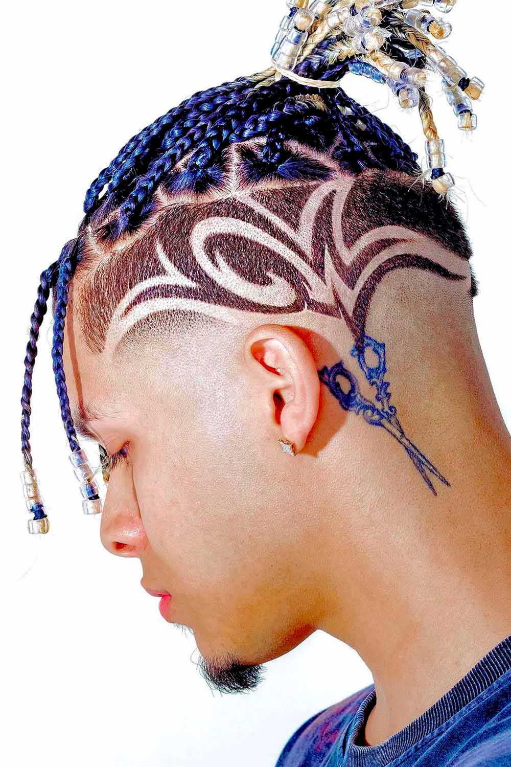20 Superb Braids with Shaved Sides Worth Copying