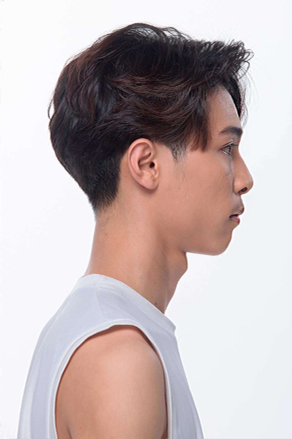 Korean Middle Part Fade Haircut#koreanhaircut #koreanmenhaircut #koreanhairstyles #koreanhairmen