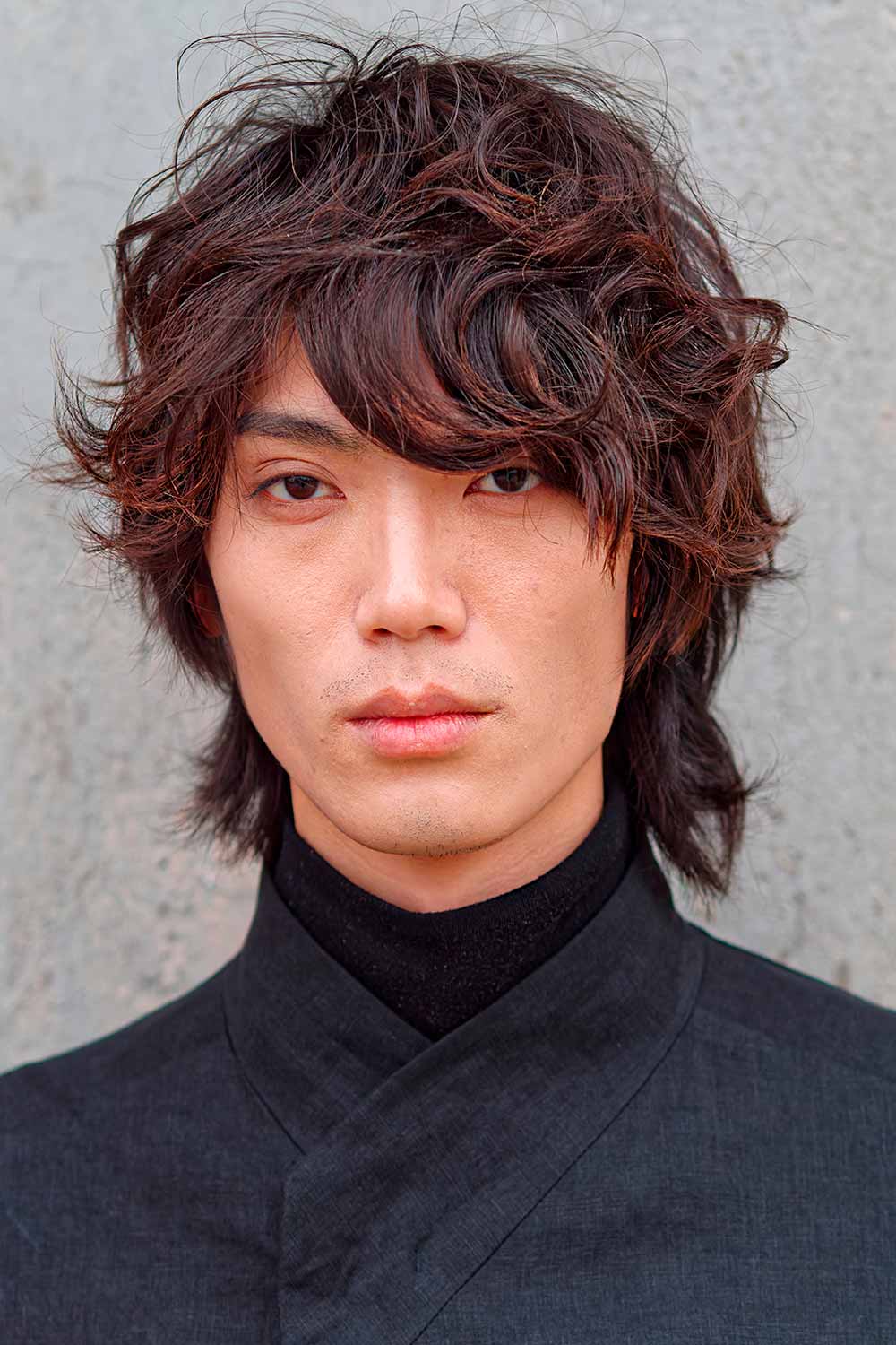 Korean Curly Hairstyles For Men