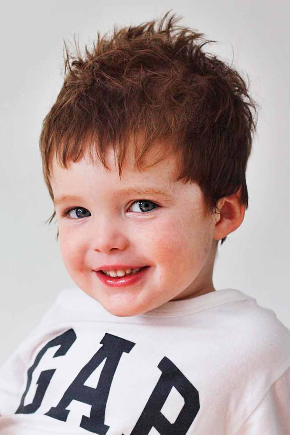 Layered Caesar Little Boy Haircuts 2023 #littleboyhaircuts #todlderhaircuts