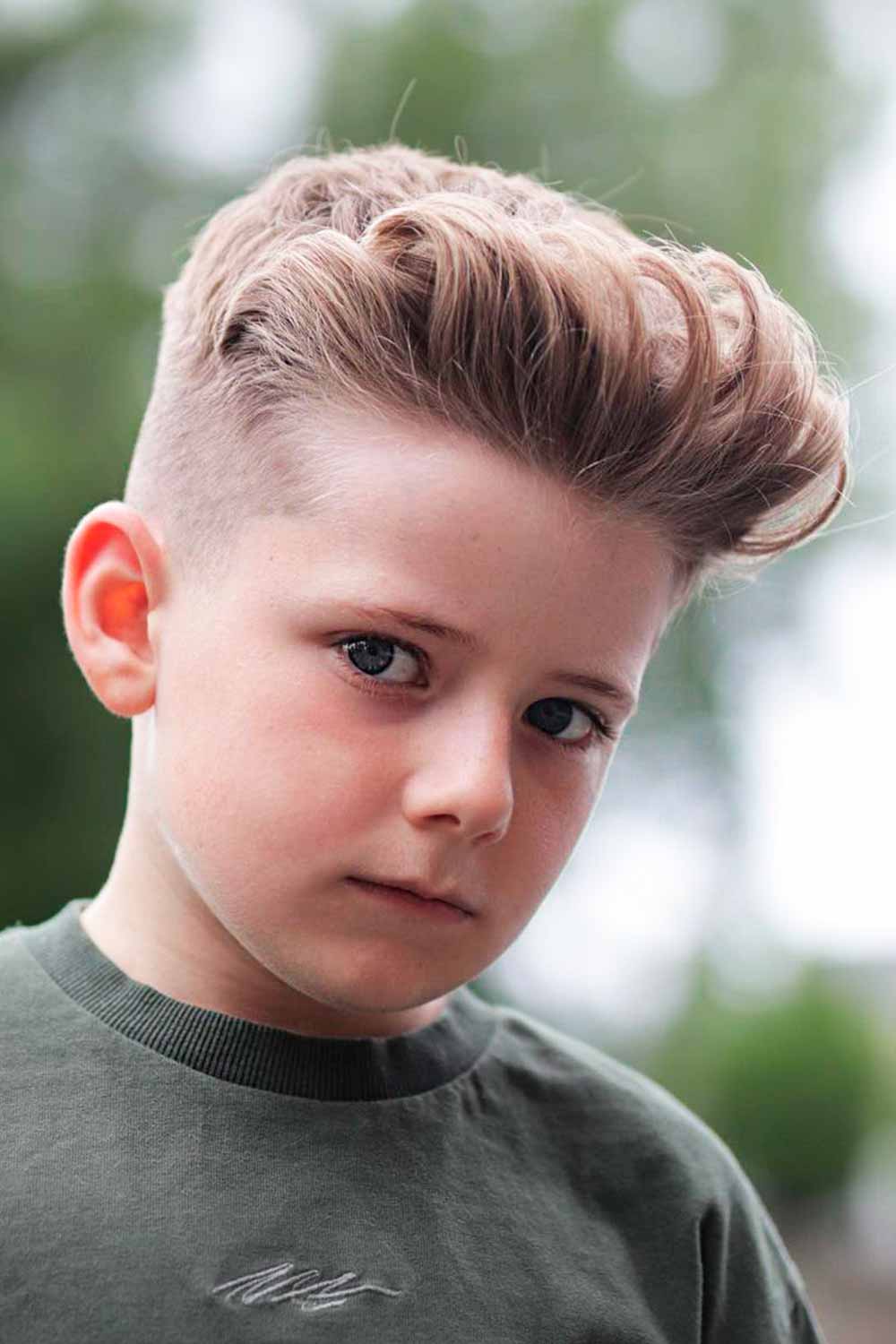 Quiff Little Boy Haircut #littleboyhaircuts #todlderhaircuts