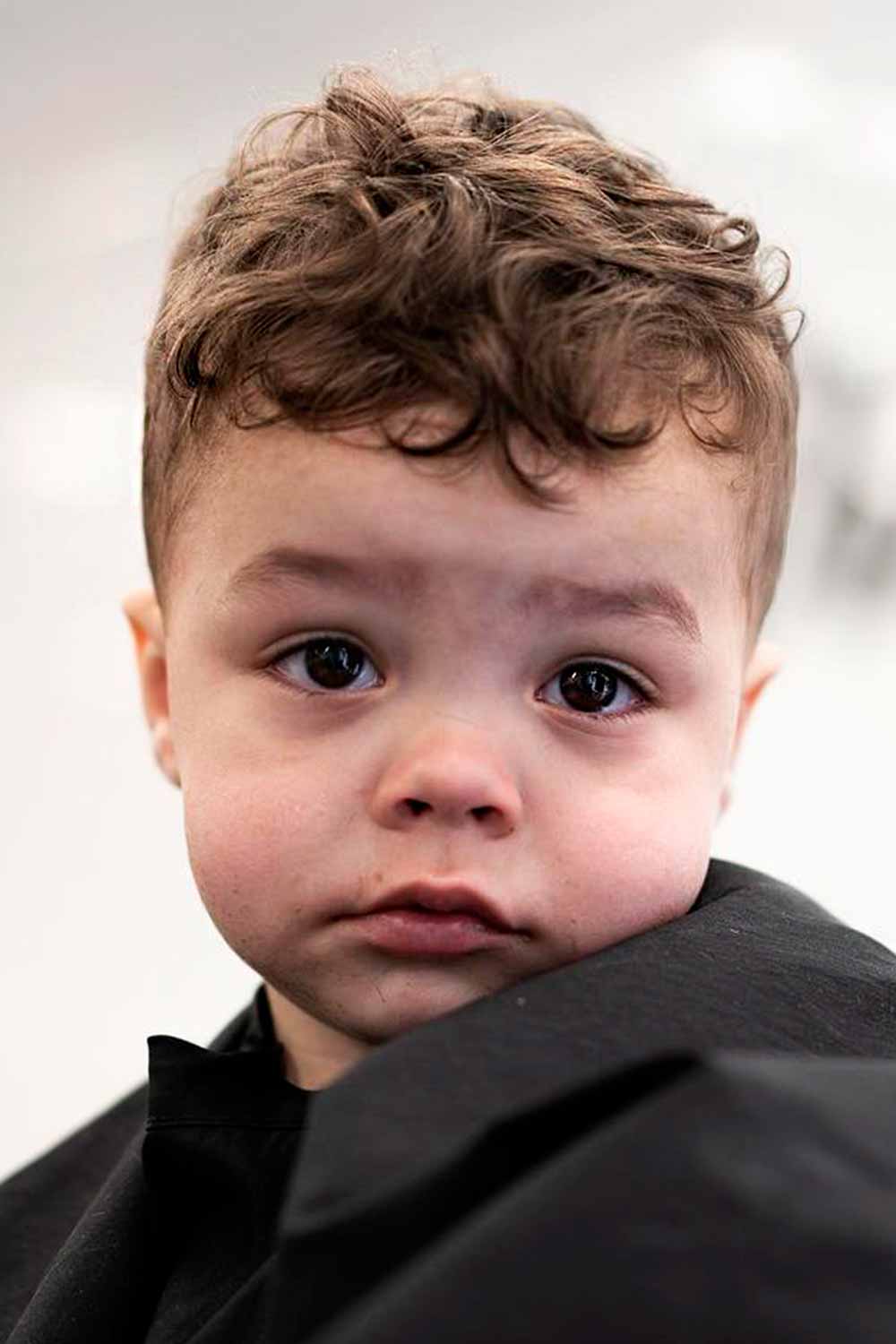 Mixed Toddler Boy Curly Haircuts #littleboyhaircuts #todlderhaircuts