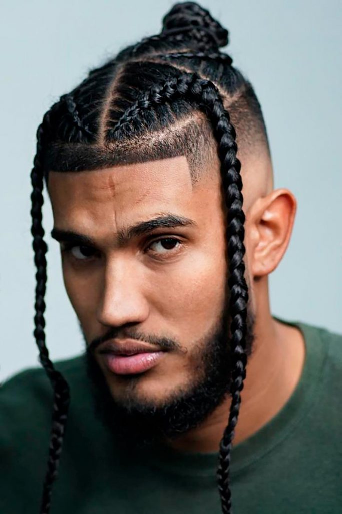 Only Bang For Pop Smoke Braids#singlebraids #singlebraidsformen #singlebraidsmen