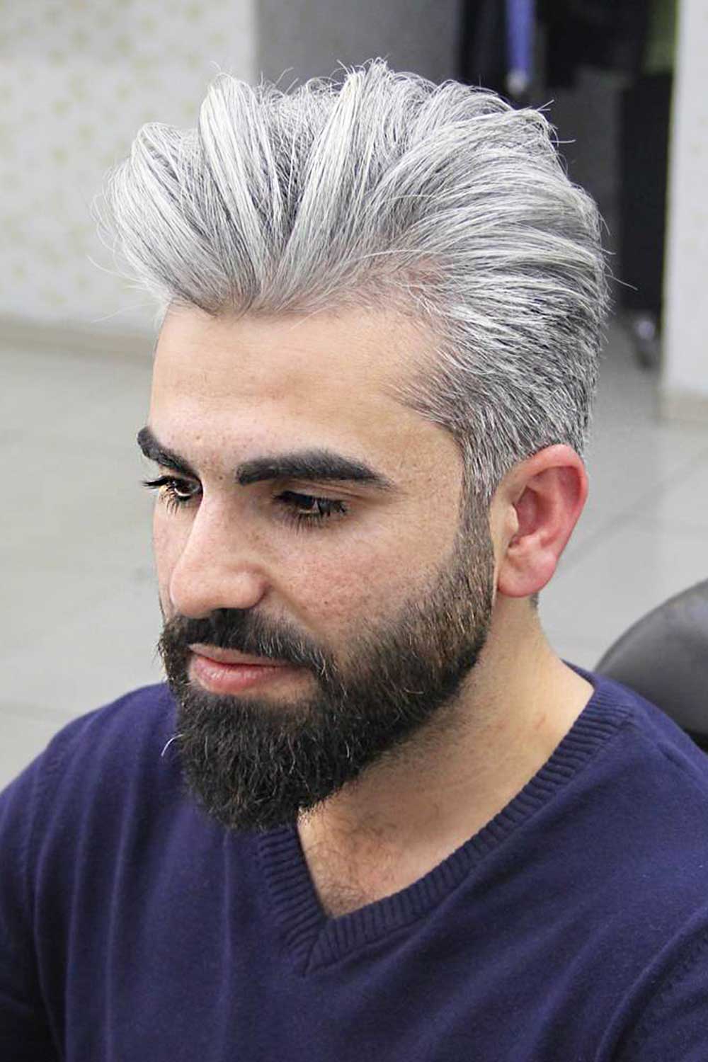 The Best Grey Hairstyles For Men  FashionBeans