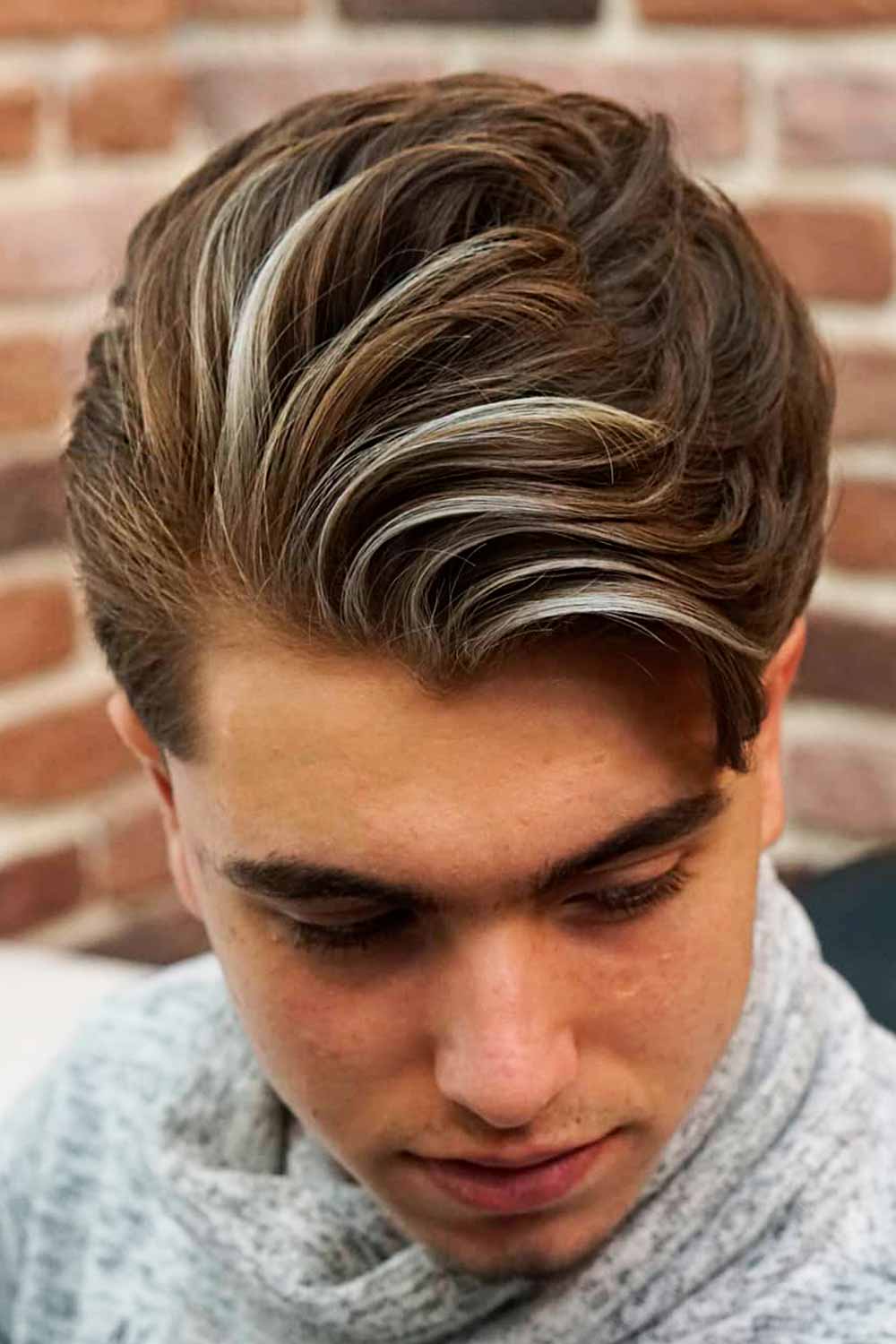 Tapered Sides with Long Comb Over #taper #taperhaircut #taperedhair #taperedhaircut
