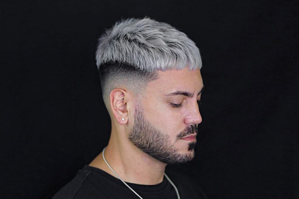1. Silver Blue Hair Men's: 10+ Ideas for Men with Silver Blue Hair - wide 4
