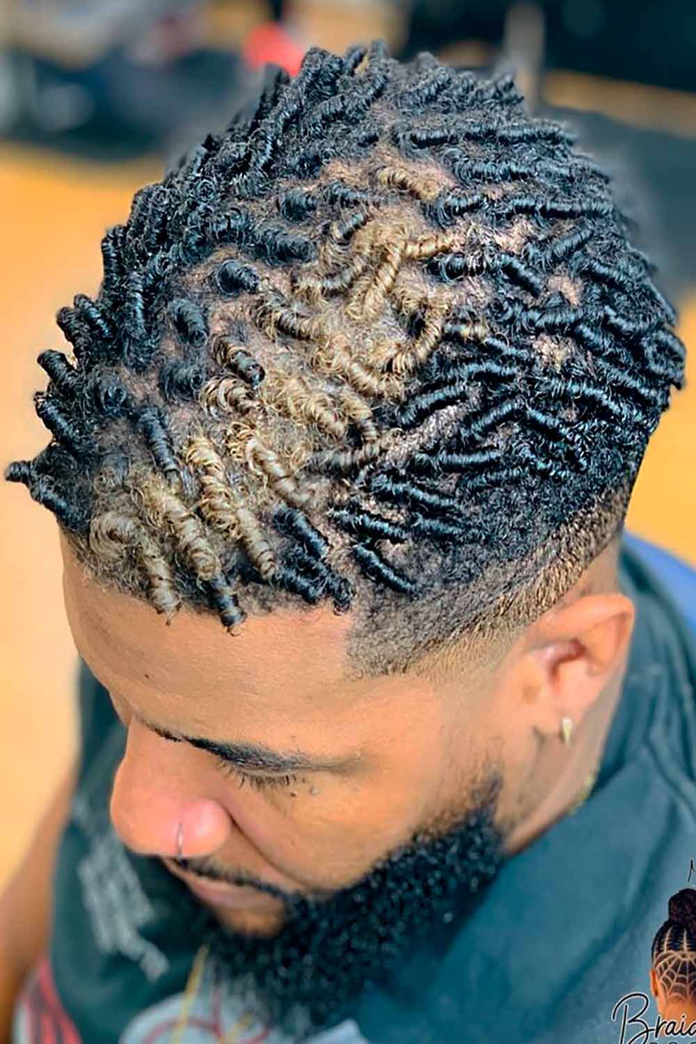 Twist Hairstyles For Men With Fade