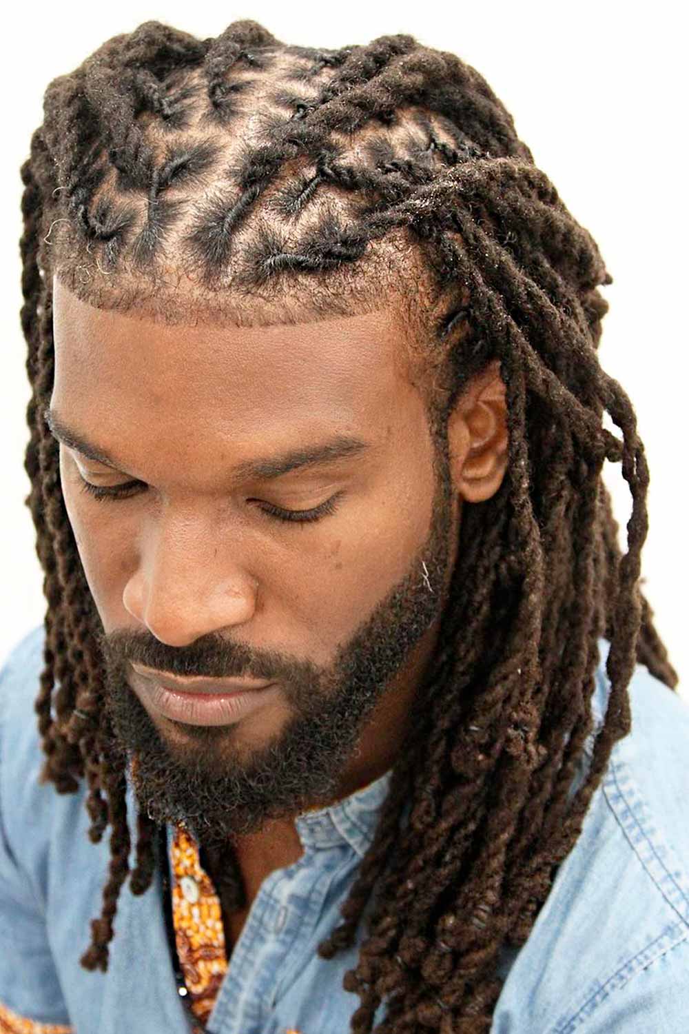 Long Hairstyles Twist Long Braids Men #twisthairstyles #twisthairmen