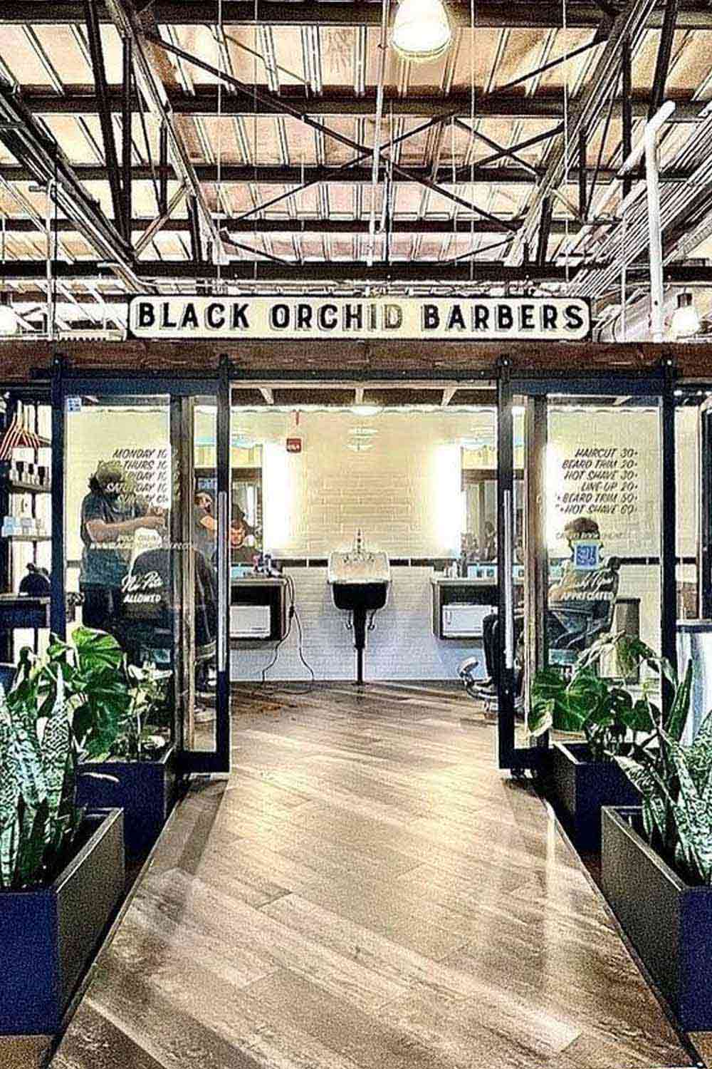 Black Orchid Barbers 1