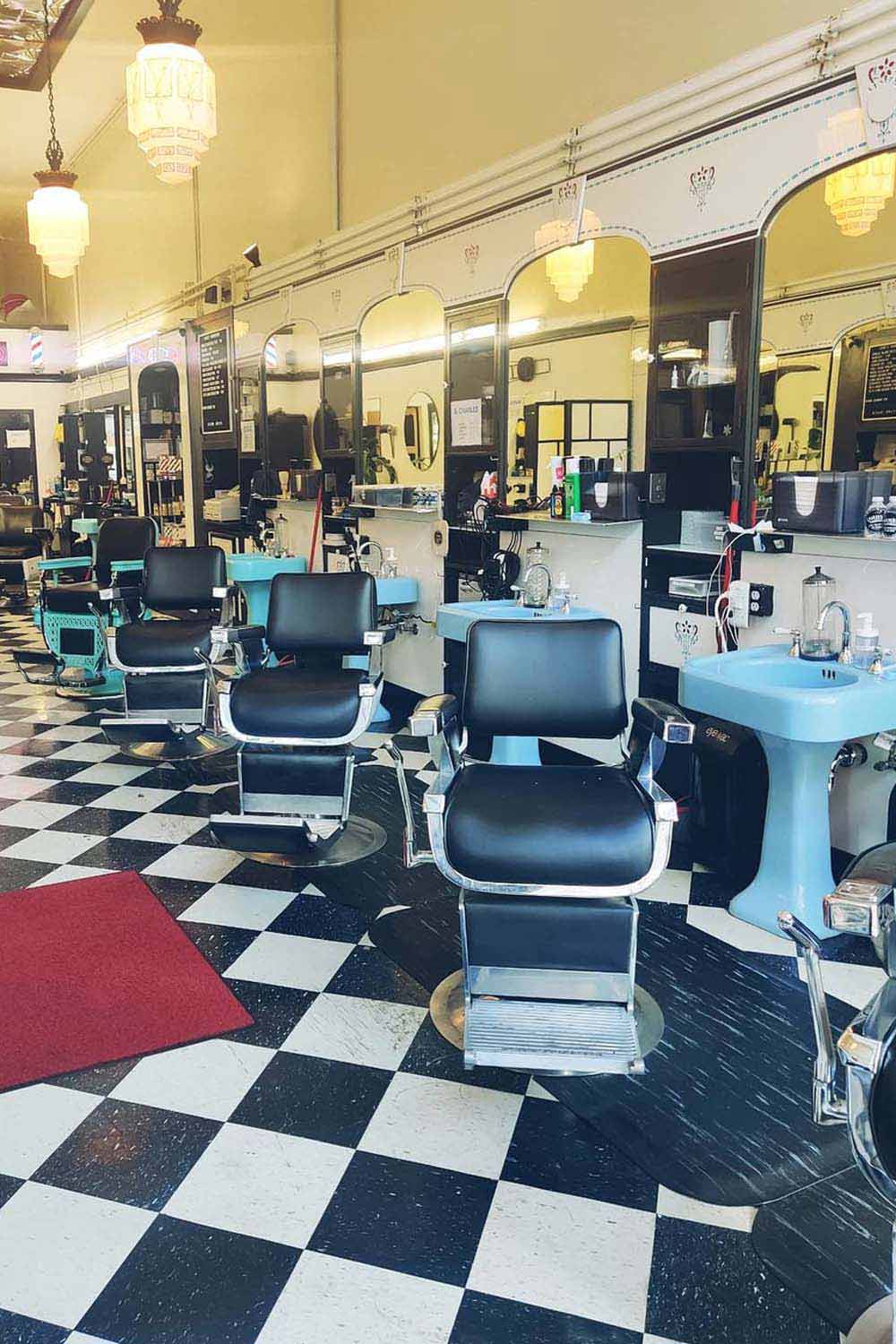 Louies Barbershop SF 1