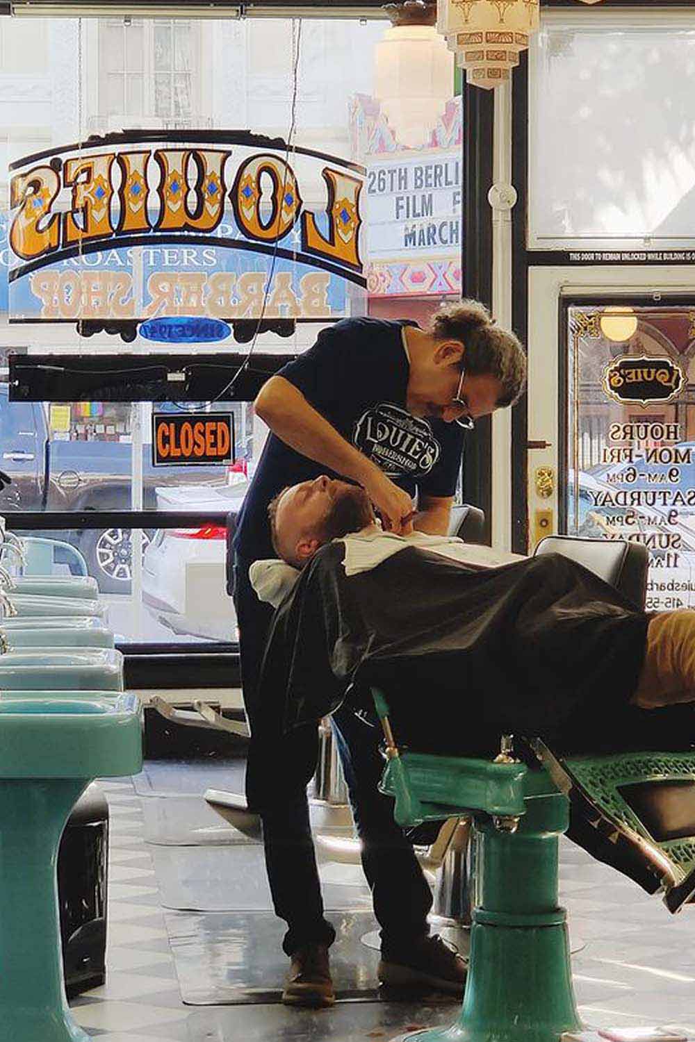 Louies Barbershop SF 3