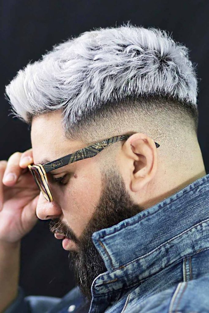 Platinum Blonde Hair TRANSFORMATION | Men's Hairstyle Tutorial | BluMaan  2018 - YouTube