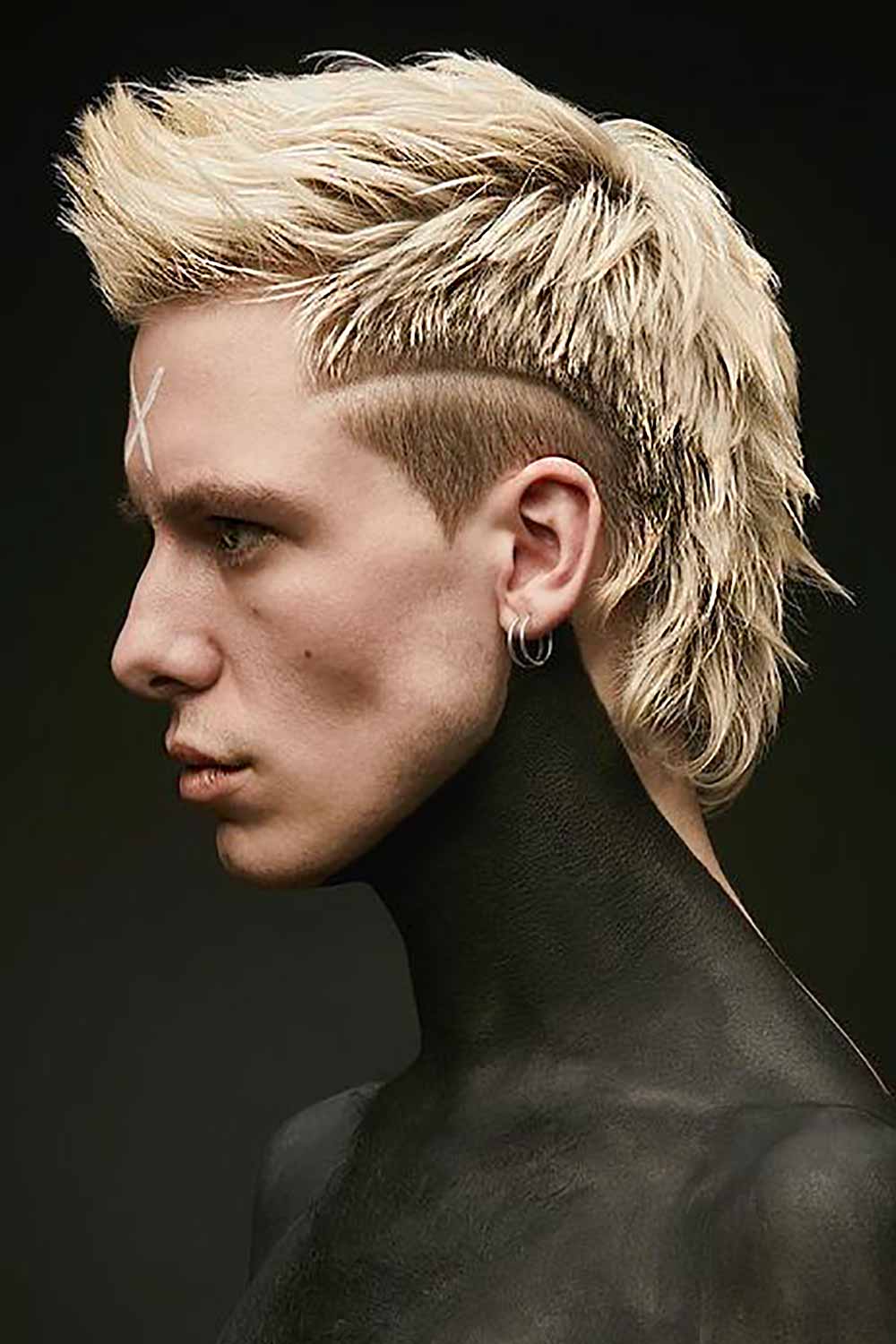 Mullet Blonde Hair Men #blondemenhaircuts #blondehaircut #menhaircut #blondemen