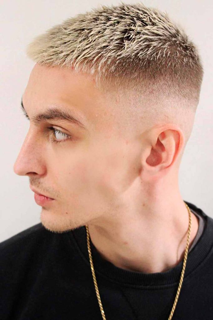 Blonde Fade #blondemenhaircuts #blondehaircut #menhaircut #blondemen