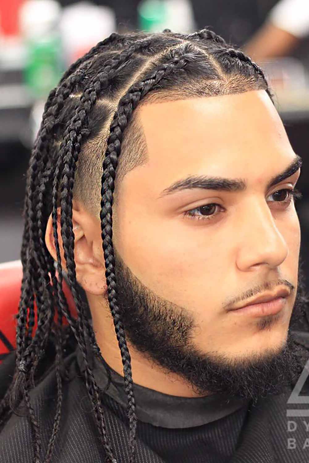 Box Braids Styles For Men 