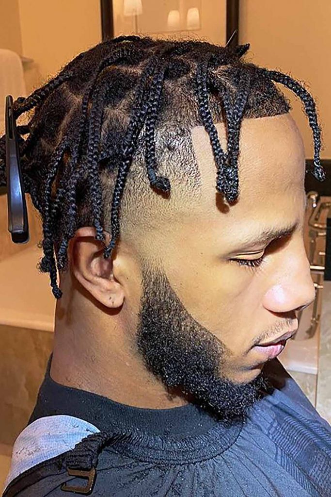 22 Box Braids For Men To Copy This Year - Mens Haircuts