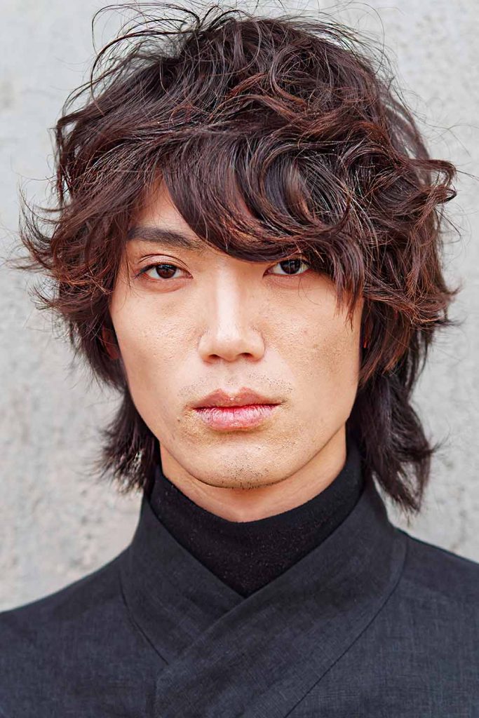 Shaggy Asian Perm #koreanperm #koreanpermmen #asianperm #maleperm