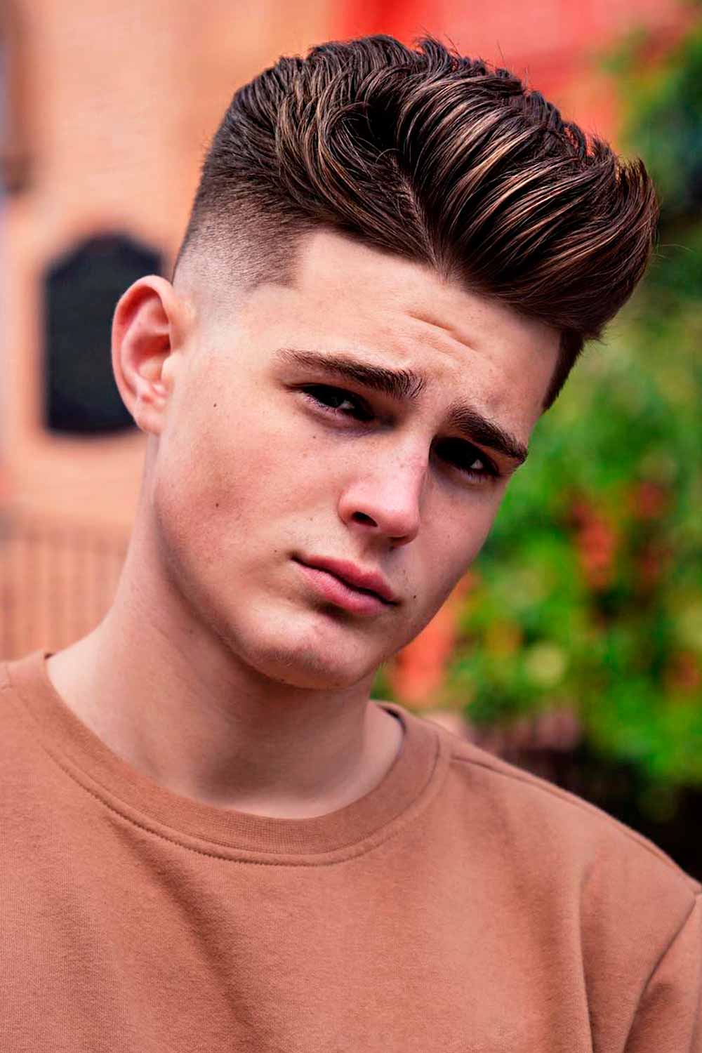 Messy Modern Teenage Guy Haircut With Parting #teenboyhaircuts #teenshaircuts #haircutsforteenageboy