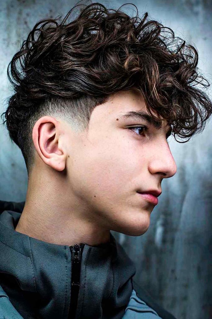 20 Rebel Long Curly Hairstyles for Men Top Examples
