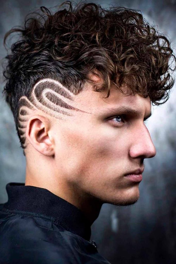Featured Style: Tapered Curly Hair Throwback