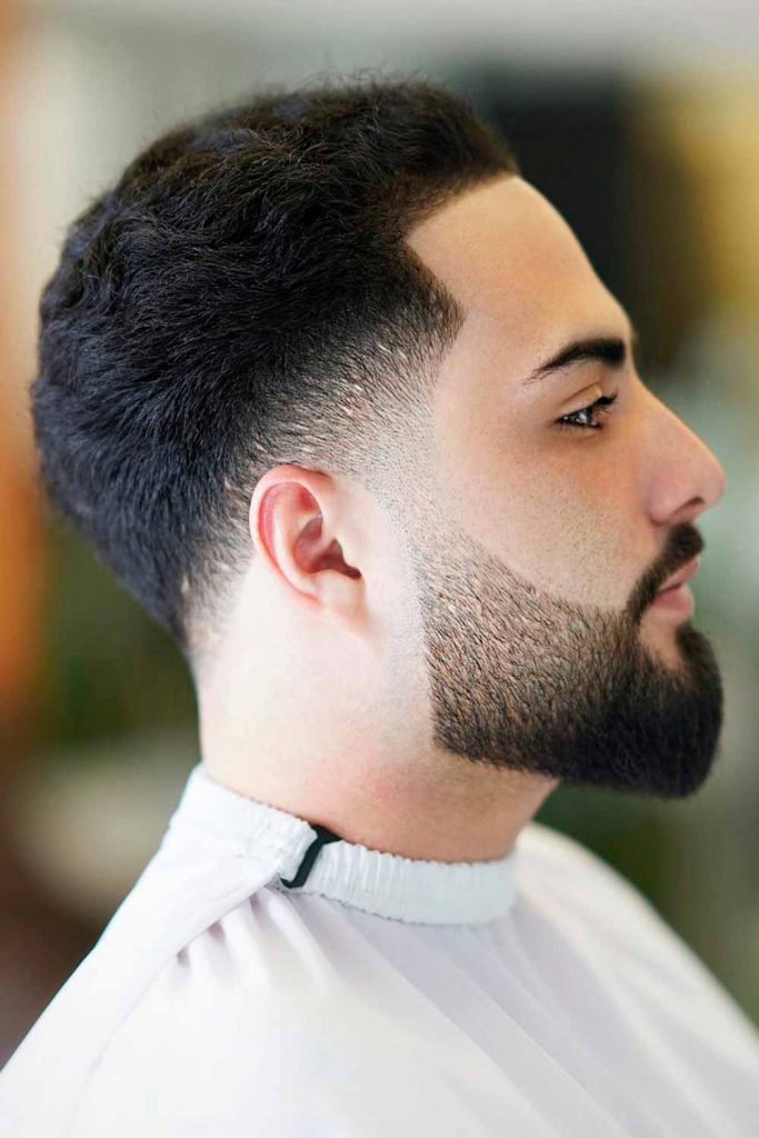 Blowout Short Haircut For Men