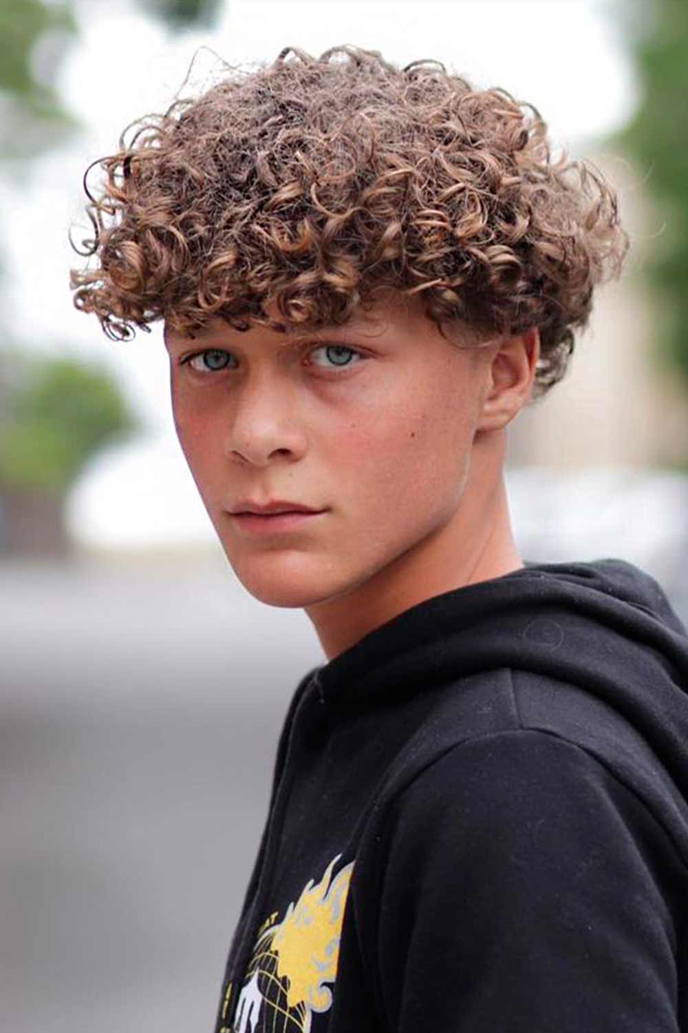 Bowl Cut Curly Hair #boyshaircuts #kidshaircut #boyhaircuts