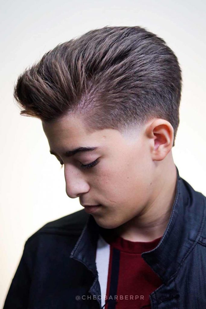 15 Stylish Haircuts for Boys - Pigtails & Crewcuts