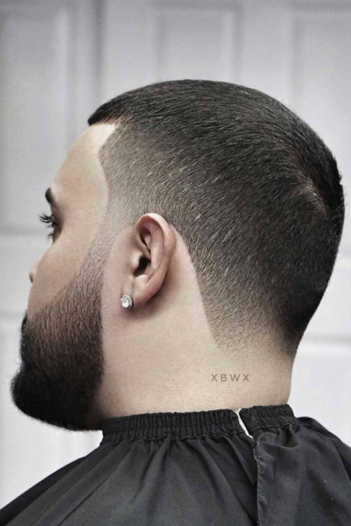 Buzz Haircuts for Round Faces Men #roundface #roundfacehaircut #roundfacehairstyle