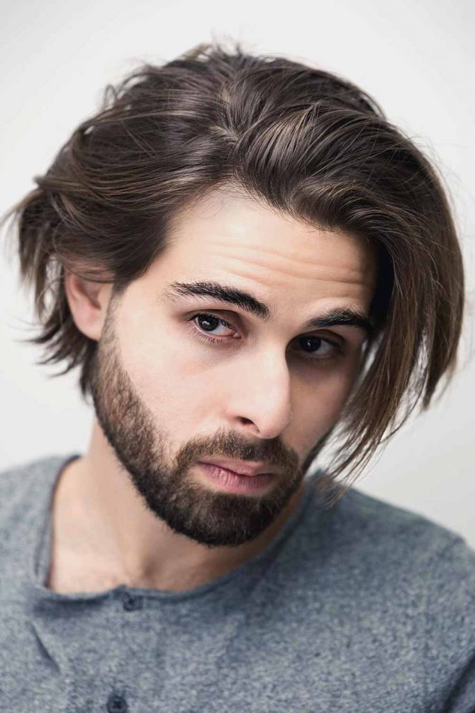 Long Hairstyle Round Face Male #roundface #roundfacehaircut #roundfacehairstyle