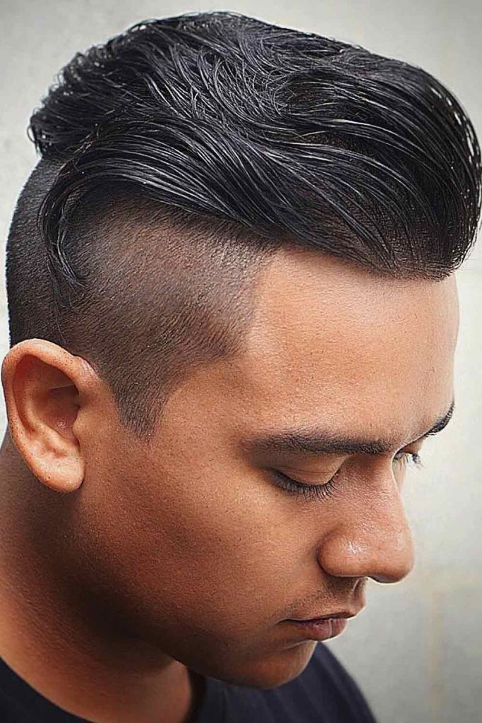 Undercut Hairstyles for Round Faces Male #roundface #roundfacehaircut #roundfacehairstyle