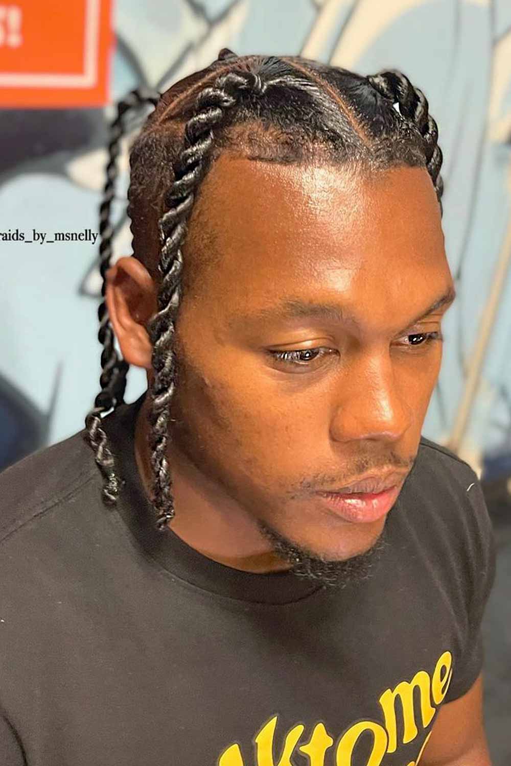 Two Strand Twist With Fade Men #twostrandtwistmen #twostandtwist #twisthairstyle