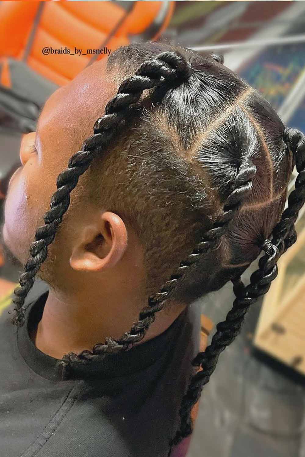 Two Strand Twist With Fade #twostrandtwistmen #twostandtwist #twisthairstyle