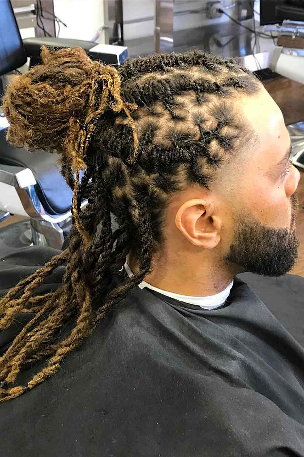 Mens 2 Strand Twist Ombre #twostrandtwistmen #twostandtwist #twisthairstyle