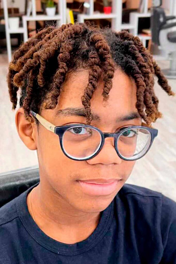 45 Dashing Natural Hairstyles For Black and Biracial Boys - Coils and Glory