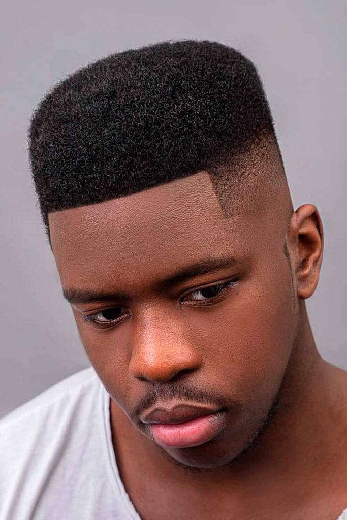 High Flat Top Black Men Haircuts #blackmenhaircuts #blackmenhairstyles #afrohaircuts #haircutsforblackmen
