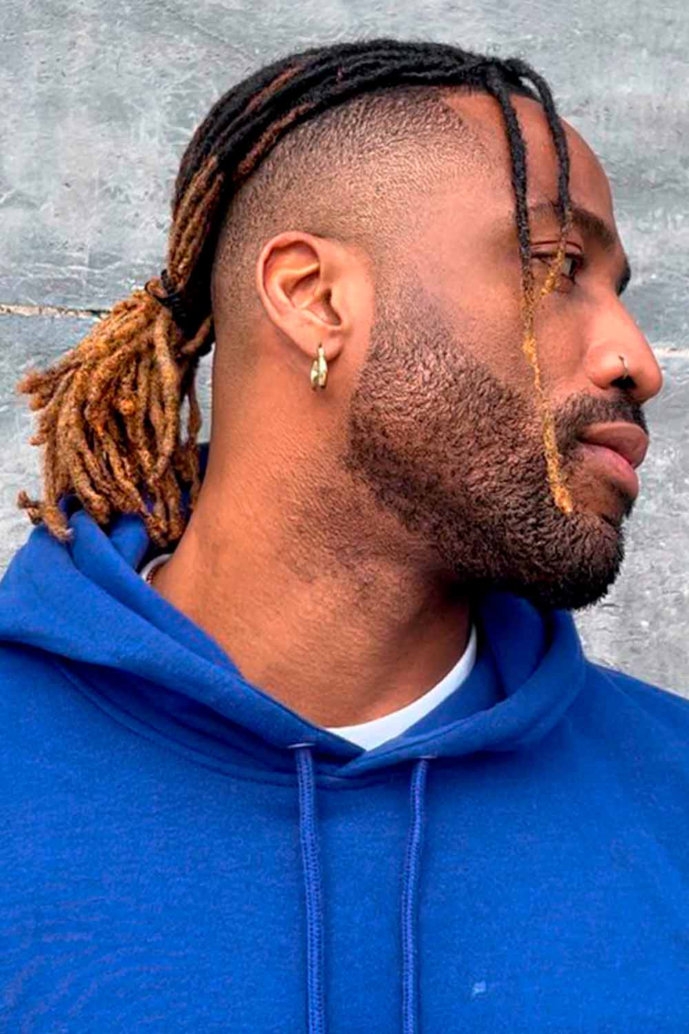 Dreads e Undercut #blackmenhaircuts #blackmenhairstyles #afrohaircuts #haircutsforblackmen