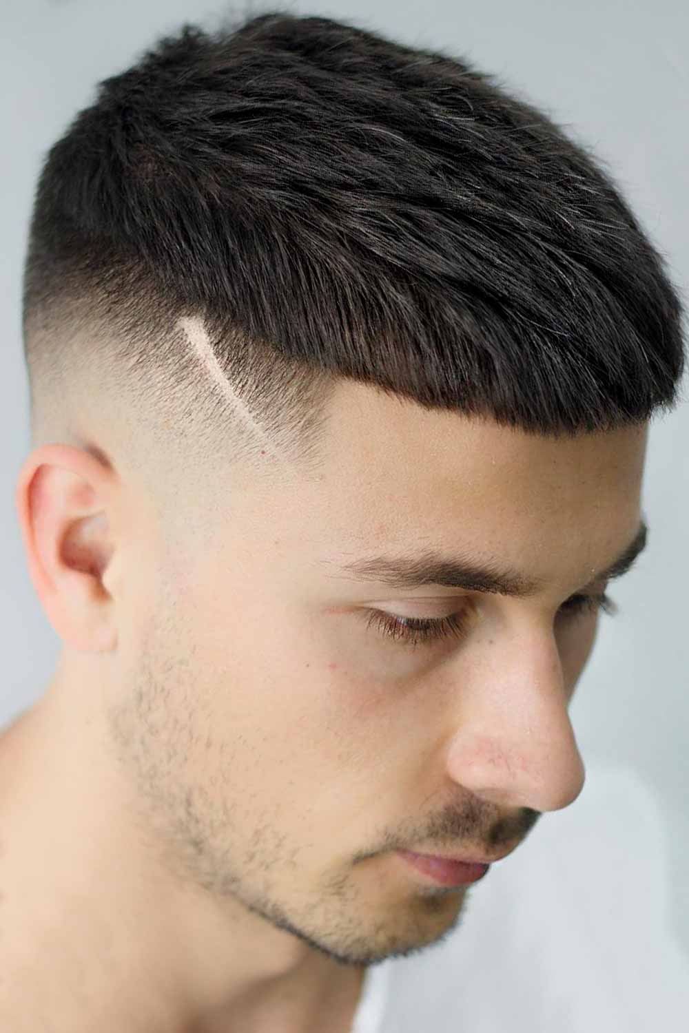 French Crop Haircut #straighthairmen #straighthairstyles