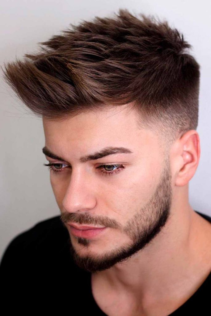 Faux Hawk Undercut Hairstyle #fauxhawkhaircut #fauxhawk #fohawk