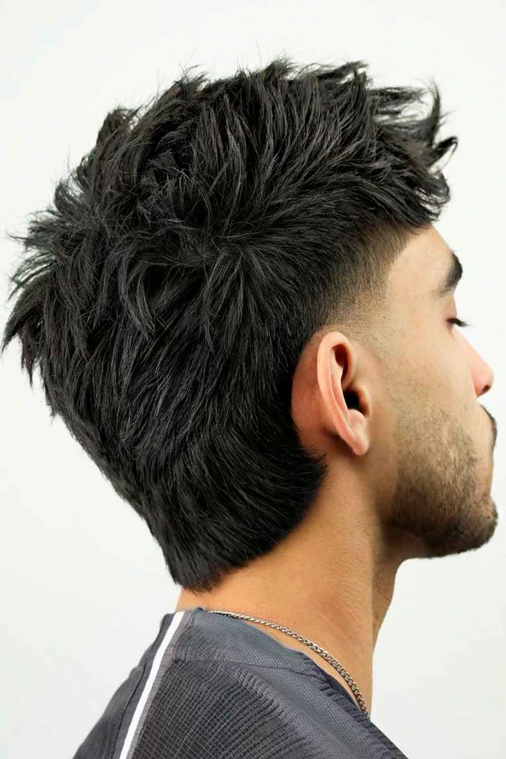 Modern Mullet Mid Taper Spiky 