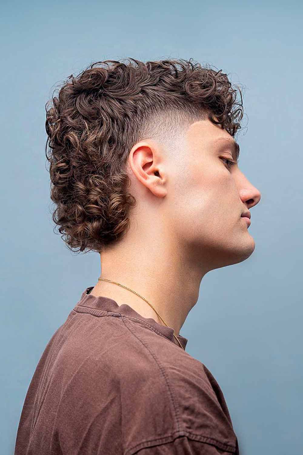 Permed Mullet #permformen #mensperm #maleperm