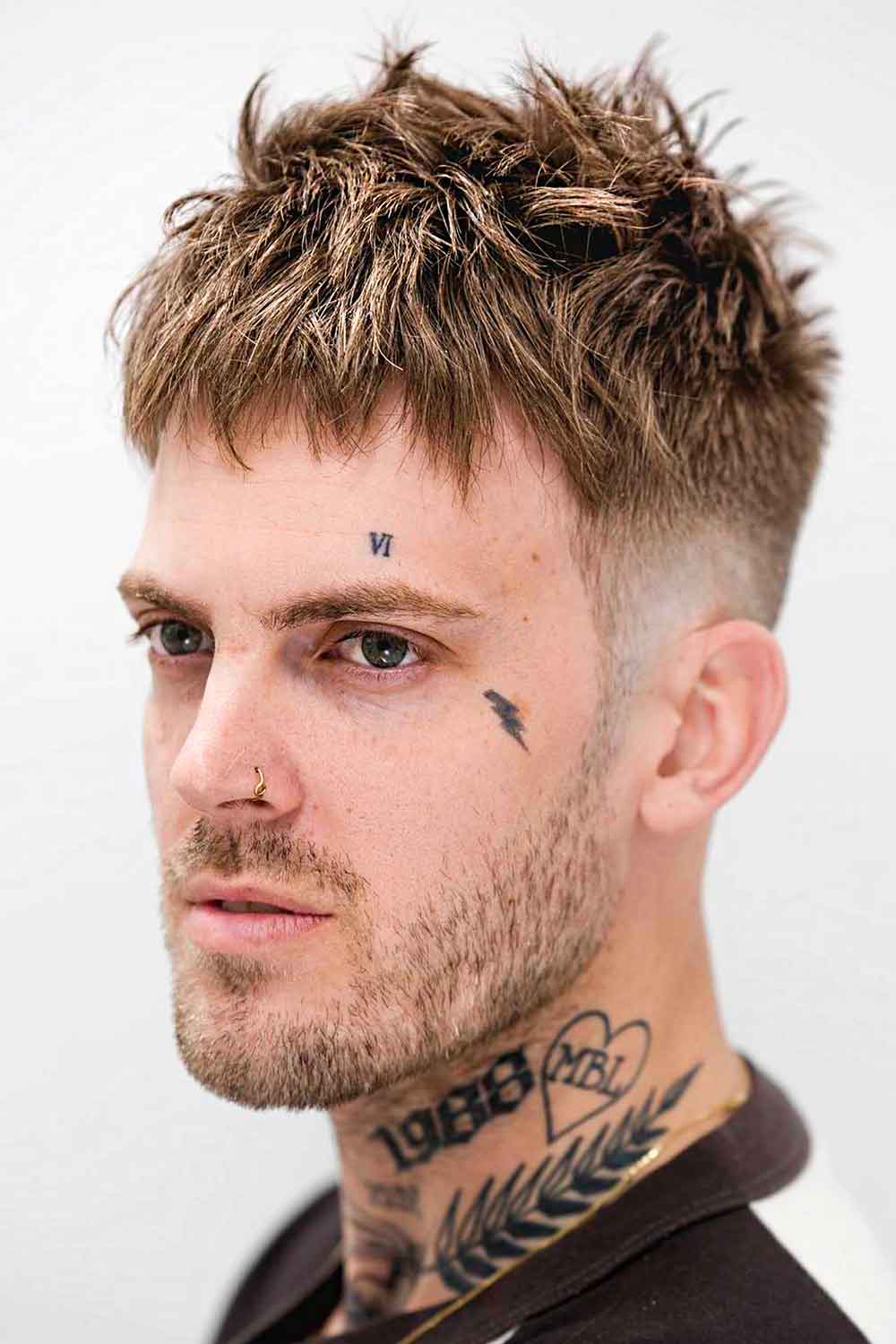 High Fade With Layers #shorthaircutsformen #shorthairmen #mensshorthaircutsHigh Fade Haircut And Layers