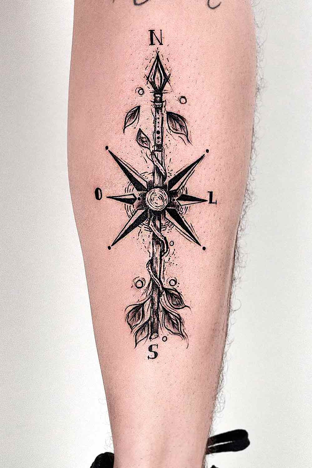 20 Cool Compass Tattoo Designs & Meaning - The Trend Spotter