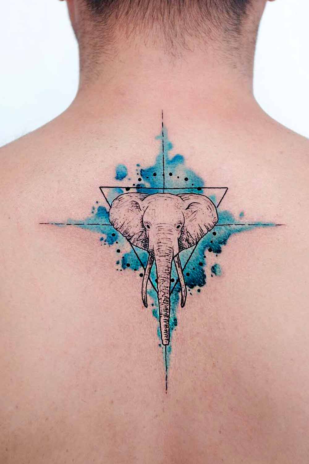 Abstract elephant tattoo by @Sunil C K @Tattoo impec Mysore | Becoming a  tattoo artist, Word tattoos, K tattoo